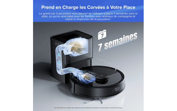 ROBOROCK Q7 L5+ Set Noir - Mise en situation