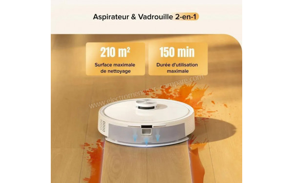 ROBOROCK Q7 M5 Blanc - Mise en situation