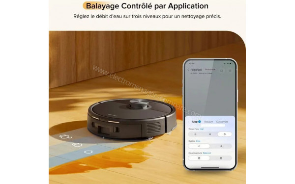 ROBOROCK Q7 M5 Noir - Application pour smartphones ou tablettes