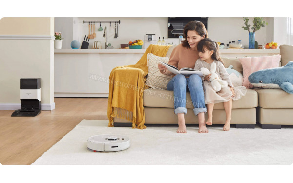 ROBOROCK Q7 Max+ Blanc - Mise en situation