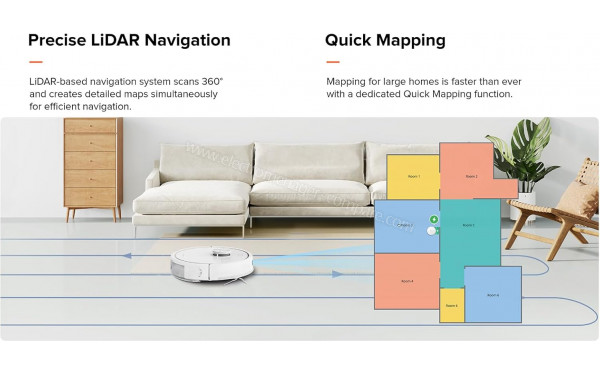 ROBOROCK Q7 TF Blanc - Mise en situation