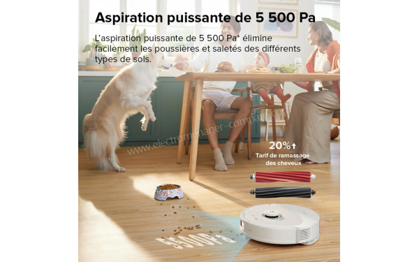 ROBOROCK Q8 Max Blanc - Mise en situation