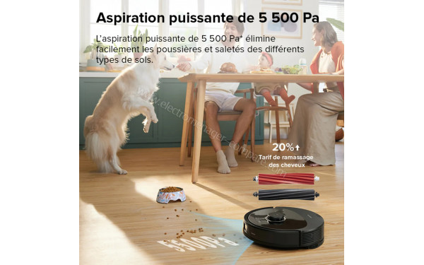 ROBOROCK Q8 Max Noir - Mise en situation