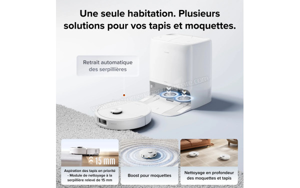 ROBOROCK Qrevo 2 Pro Blanc - Mise en situation