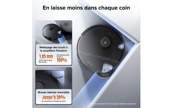 ROBOROCK Qrevo 2 Pro Noir - Mise en situation