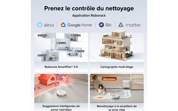 ROBOROCK Qrevo 2 Pro Set Blanc - Mise en situation