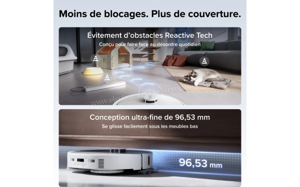 ROBOROCK Qrevo 2 Pro Set Blanc - Mise en situation