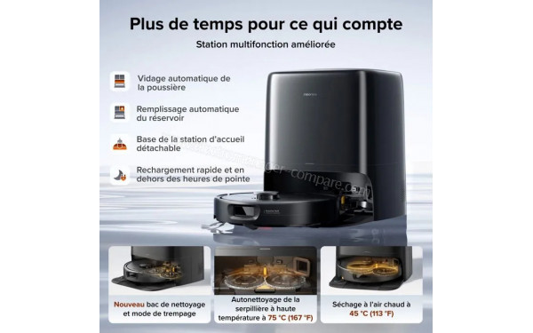 ROBOROCK Qrevo 2 Pro Set Noir - Mise en situation