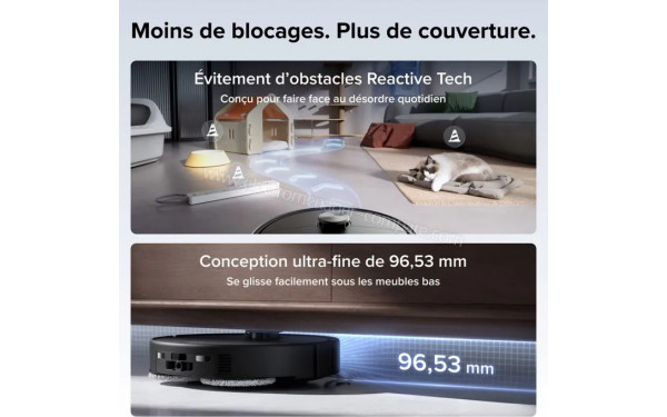 ROBOROCK Qrevo 2 Pro Set Noir - Mise en situation