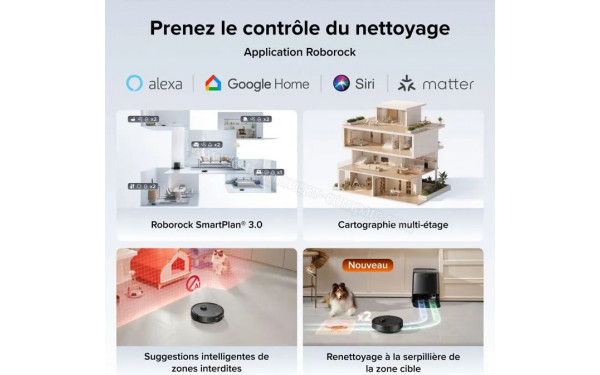 ROBOROCK Qrevo 2 Pro Set Noir - Mise en situation