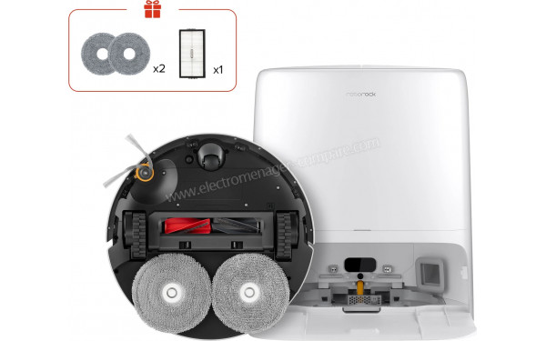 ROBOROCK Qrevo 2 ProX Blanc - Vue d'ensemble