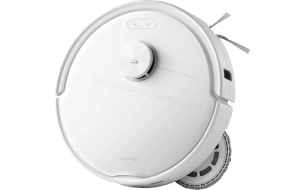 ROBOROCK Qrevo 2 ProX Blanc - Vue du dessus 3/4 droite