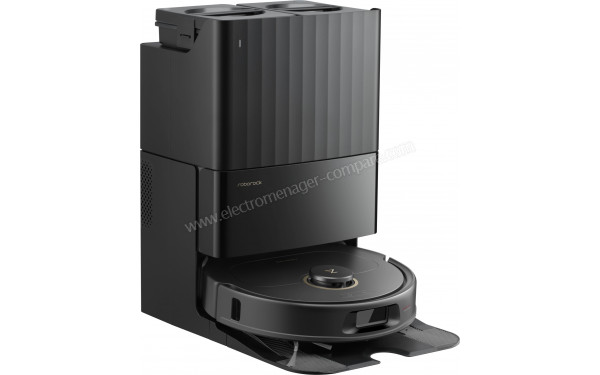 ROBOROCK Qrevo 5AE Noir - Vue 3/4 gauche