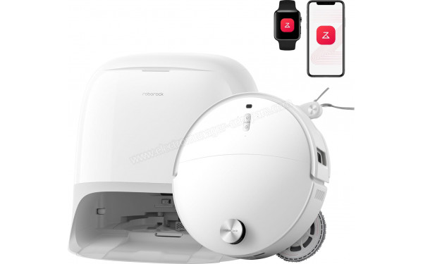 ROBOROCK Qrevo Curv 2 Pro Blanc - Vue d'ensemble