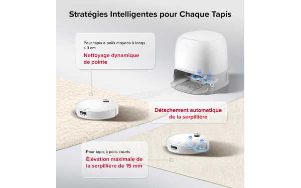 ROBOROCK Qrevo Curv 2 Pro Blanc - Mise en situation