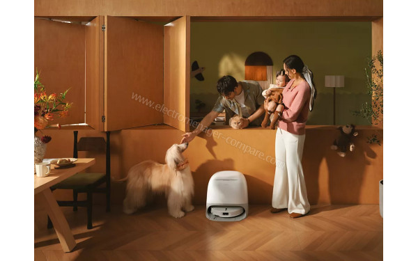 ROBOROCK Qrevo Curv 2 ProX Blanc - Mise en situation