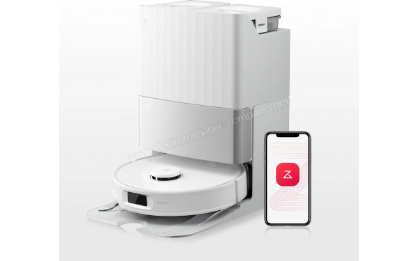 ROBOROCK Qrevo Edge S5A Blanc - Vue d'ensemble