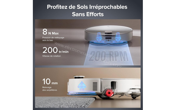 ROBOROCK Qrevo EdgeT Blanc - Mise en situation