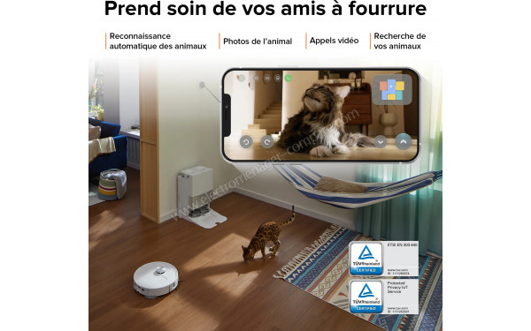 ROBOROCK Qrevo Master Blanc - Mise en situation