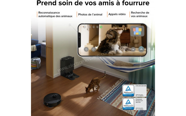 ROBOROCK Qrevo Master Noir - Mise en situation