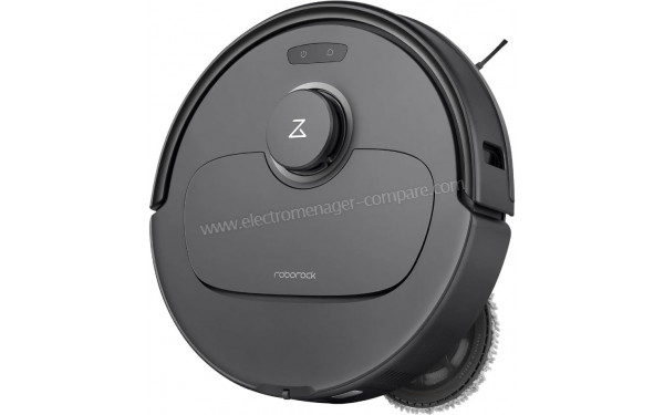 ROBOROCK Qrevo MaxV Noir - Vue de dessus 3/4 gauche