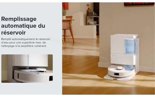 ROBOROCK Qrevo MaxV - Remplissage automatique du r&eacute;servoir d'eau