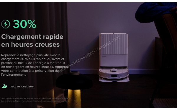 ROBOROCK Qrevo MaxV - Chargement rapide