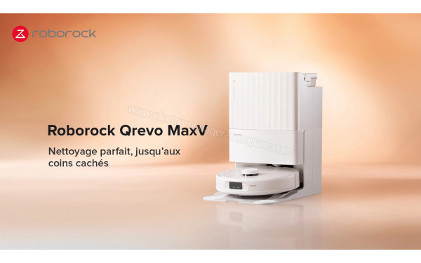 ROBOROCK Qrevo MaxV - Mise en situation
