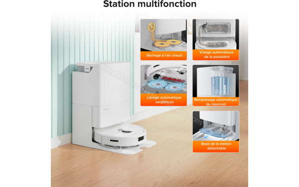 ROBOROCK Qrevo Pro Blanc - Station multifonction