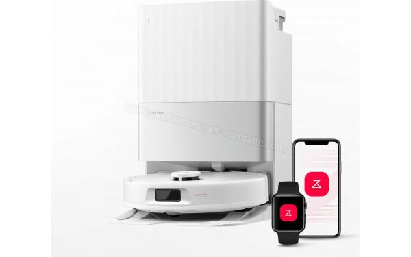 ROBOROCK Qrevo S5V Blanc - Vue d'ensemble