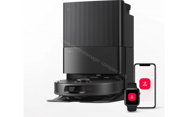 ROBOROCK Qrevo S5V Noir - Vue d'ensemble