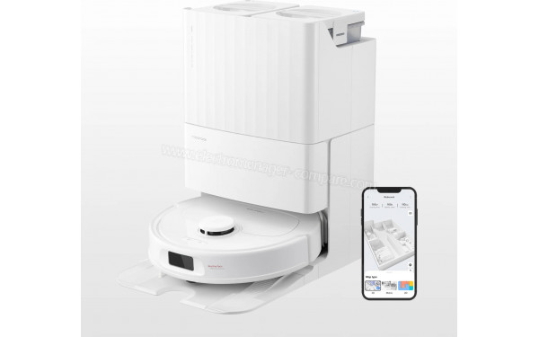 ROBOROCK Qrevo S Blanc - Vue d'ensemble