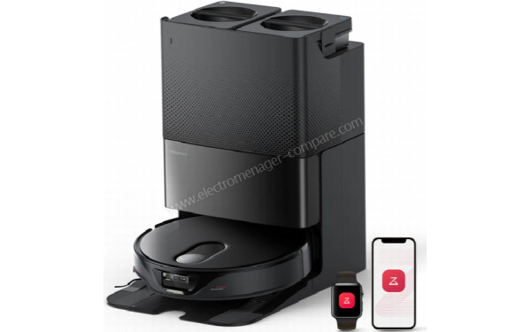 ROBOROCK Qrevo Slim Noir - Vue d'ensemble