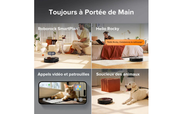 ROBOROCK Qrevo Slim Noir - Mise en situation