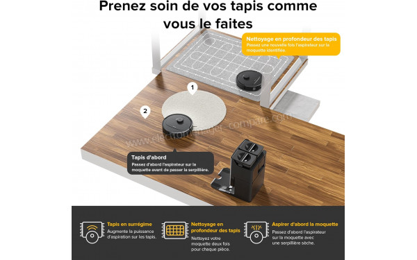 ROBOROCK Qrevo S Noir - Mise en situation