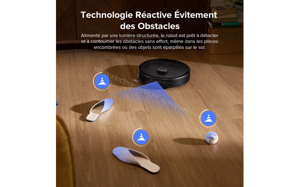 ROBOROCK QV 35S Noir - Technologie R&eacute;Active