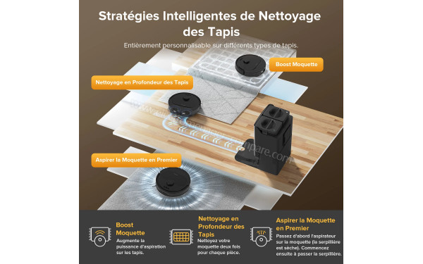 ROBOROCK QV 35S Noir - Mise en situation