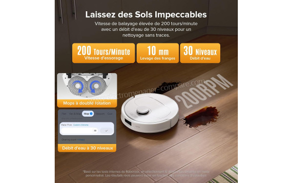 ROBOROCK QV 35S Set Blanc - Mise en situation