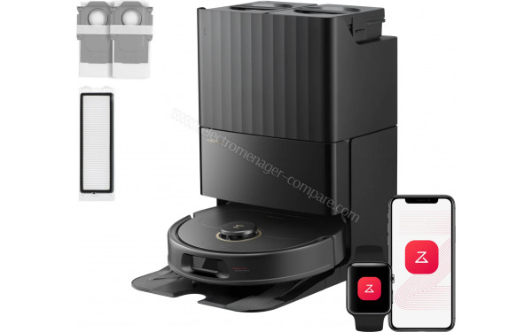 ROBOROCK QV 35S Set Noir - Vue d'ensemble