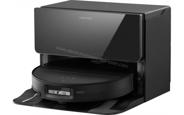 ROBOROCK Saros 10 R&D system Black - Vue 3/4 droite (cr&eacute;dit : Boulanger)