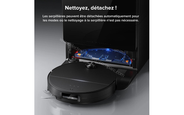 ROBOROCK Saros 10 R&D system Black - Mise en situation (cr&eacute;dit : Boulanger)