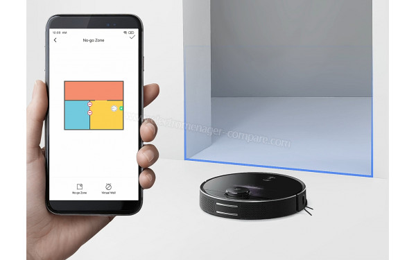 ROBOROCK S4 Max Noir - Murs virtuels