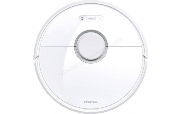 ROBOROCK S6 Blanc - Vue du dessus (cr&eacute;dit : Darty)