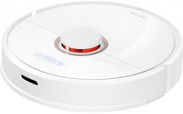ROBOROCK S6 Blanc - Vue 3/4 droite (cr&eacute;dit : Darty)