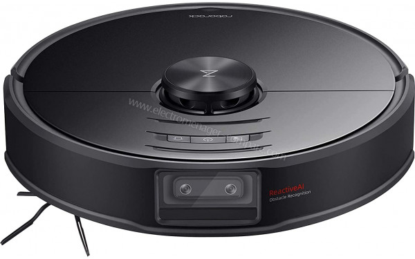 ROBOROCK S6 MaxV Noir - Vue de face