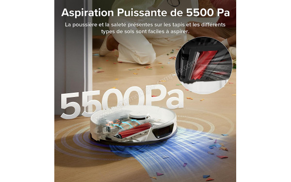 ROBOROCK S7 Max Ultra Blanc - Mise en situation