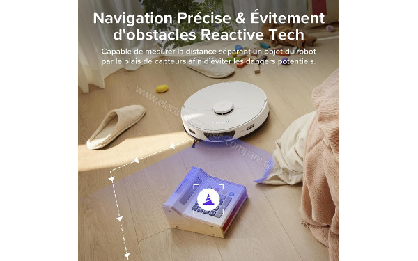 ROBOROCK S7 Max Ultra Blanc - Mise en situation