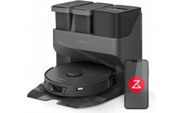 ROBOROCK S7 Max Ultra Noir - Vue d'ensemble