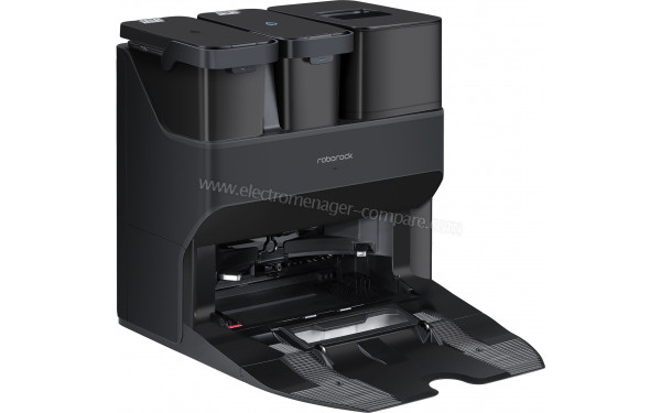 ROBOROCK S7 MaxV Ultra - Base de chargement vue 3/4 gauche