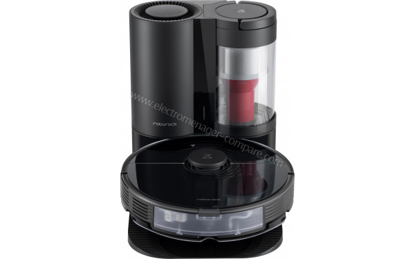 ROBOROCK S7+ Noir - Vue de face